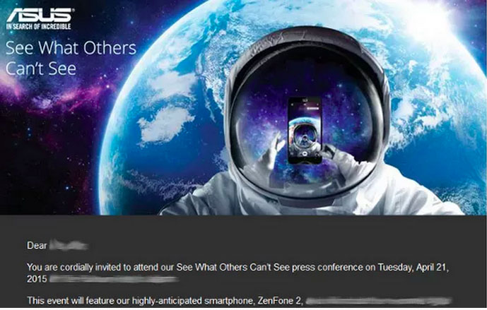 Asus Zenfone 2 Indonesia Invitation