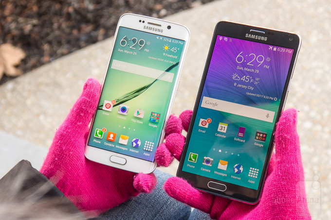 Samsung Galaxy S6 Edge vs Galaxy Note 4 