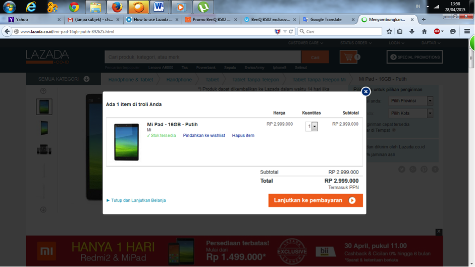 Lazada Voucher Indonesia