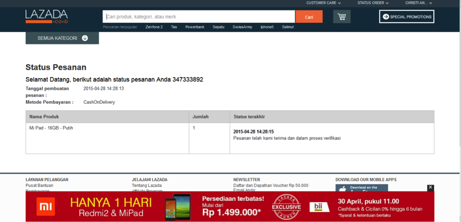 Lazada Voucher Indonesia