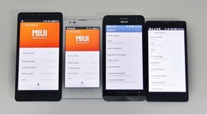 Pertempuran anggaran Android : Huawei Honor 3C vs Redmi Note vs Xiaomi Redmi 1S vs Asus Zenfone 5