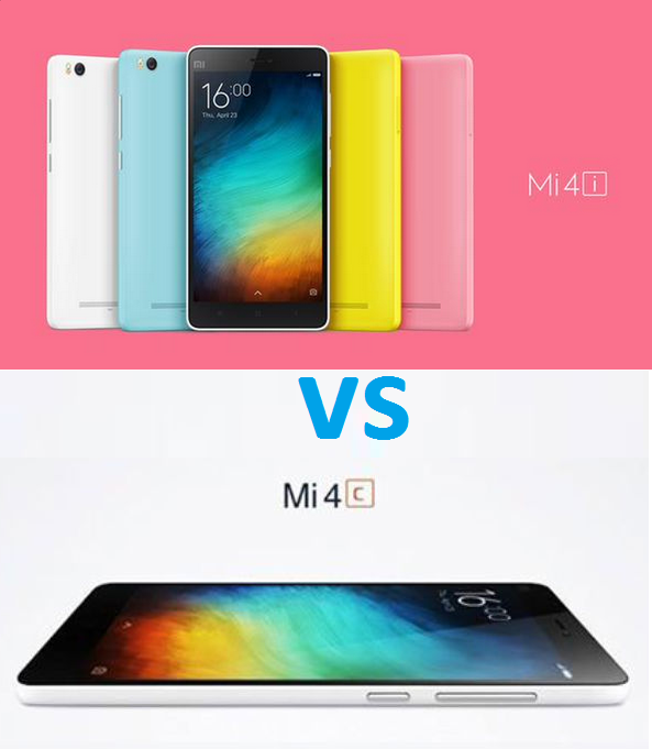 Xiaomi Mi4c Vs Xiaomi Mi4