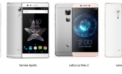 LeEco Le Max 2 vs ZUK Z2 Pro vs Vernee Apollo vs Vivo Xplay 5 Elite: Perang smartphone RAM 6GB