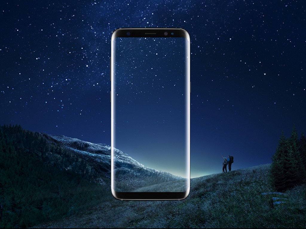 Layar Samsung Galaxy S8