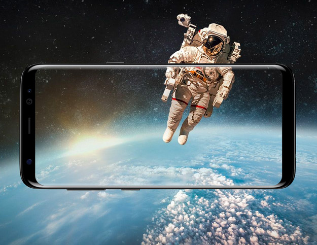 Layar Samsung Galaxy S8